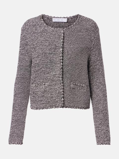 Proenza Schouler White Label Nidia macramé cotton jacket