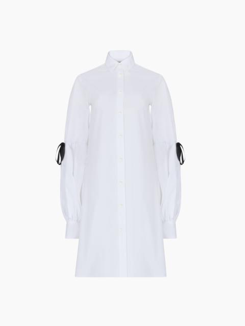 NINA RICCI Shirt Dress With Bow Details