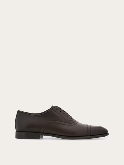 The Row Dylan Derby Shoe in Leather | REVERSIBLE
