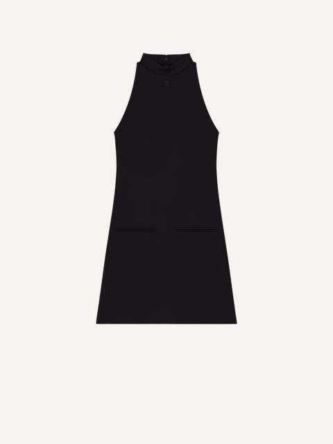 courrèges HERITAGE CREPE A-LINE DRESS
