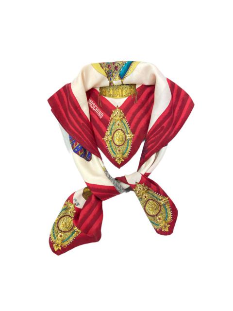 Other Designers Vintage Moschino Silk Scarf