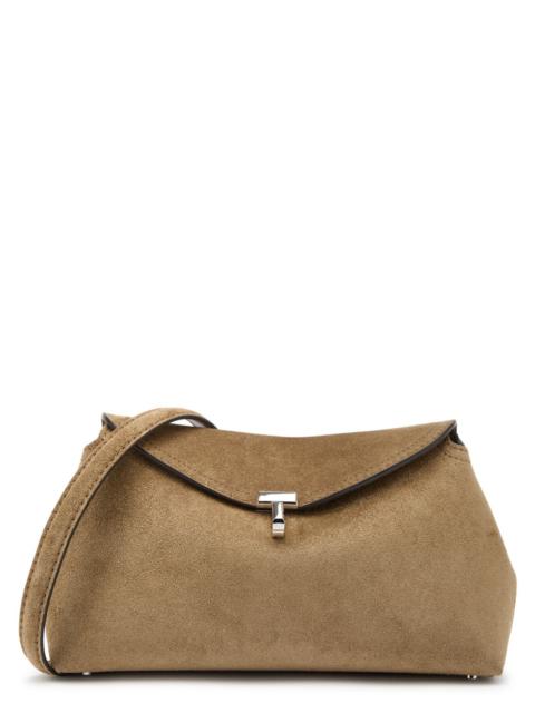 Toteme T-Lock Suede Clutch