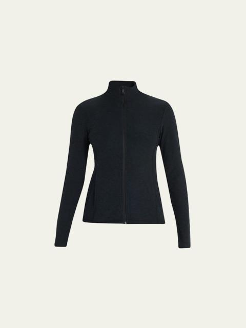 BEYOND YOGA On the Go Mock-Neck Jacket