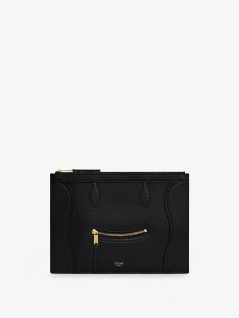 CELINE Celine Leather Clutch Bag