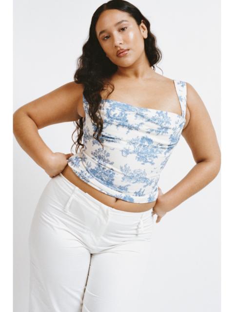 miaou IMOGENE CORSET - BLUE TOILE