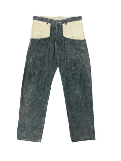 Other Designers Japanese Brand - VINTAGE SCANNER SWRP 4607122 CARPENTER DIRTY X DESIGN JEANS