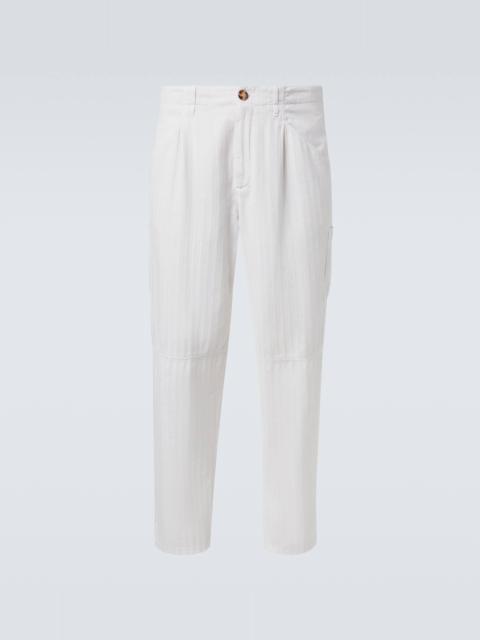 Brunello Cucinelli Cotton straight pants