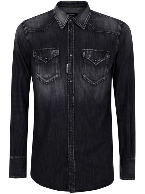 DSQUARED2 Dsquared2 Men Classic Western Shirt