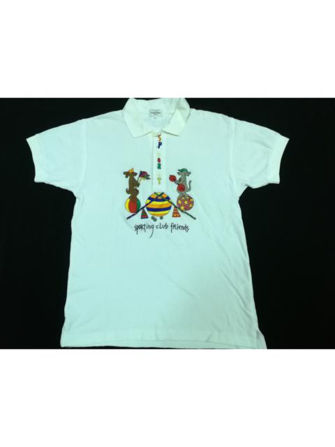 Other Designers Art - JEAN CHARLES JC DE CASTELBAJAC SPORT POLO TEE