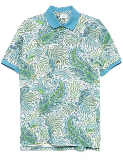 Etro Etro Men Polo With Print