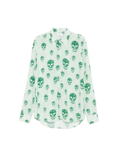 Alexander McQueen Alexander Mcqueen Green Shirts Men