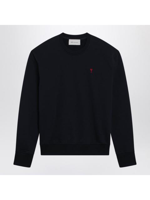 AMI Paris Ami Paris Ami De Coeur Midnight Blue Sweatshirt Men
