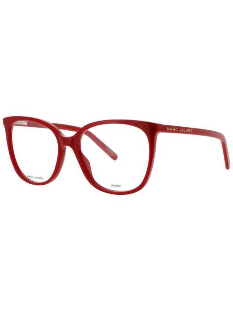 Marc Jacobs Marc Jacobs Ladies Red Rectangular Eyeglass Frames Marc-662