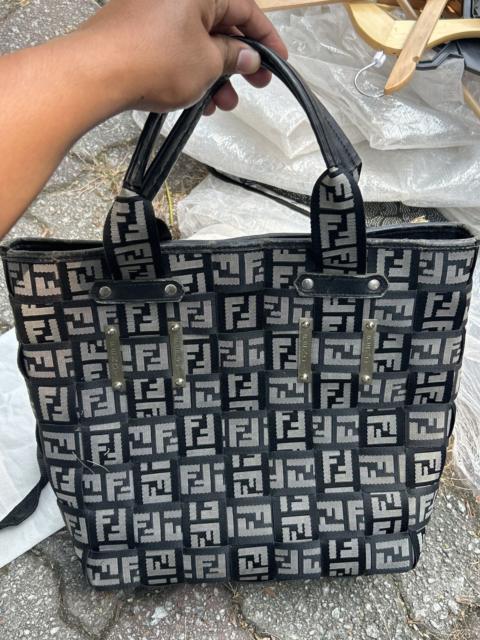 FENDI Fendi Zucca Monogram Vintage Tote Bag