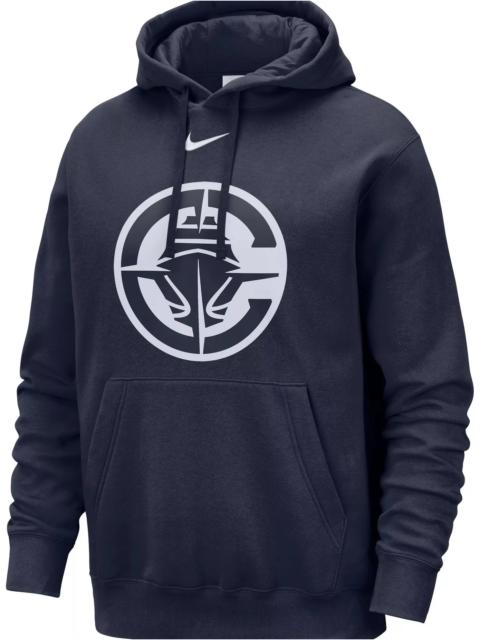 Nike Nike Men's Los Angeles Clippers Navy Logo Club Pullover Hoodie