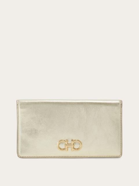 FERRAGAMO Gancini continental wallet
