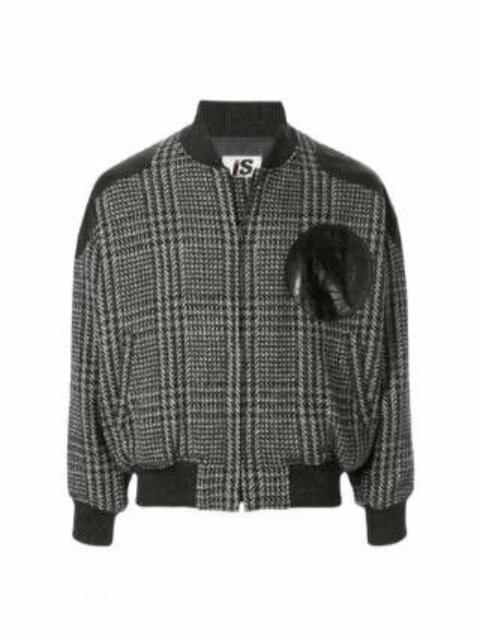 Other Designers Archives 80's Issey Miyake Sport Plaid Bomber Patch Logo