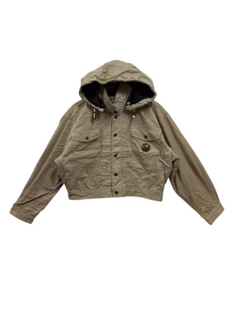 Other Designers If Six Was Nine - Vintage Gembony Hoodie Cropped Jacket