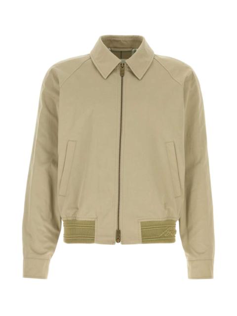 Burberry Burberry Men Khaki Cotton Jacket