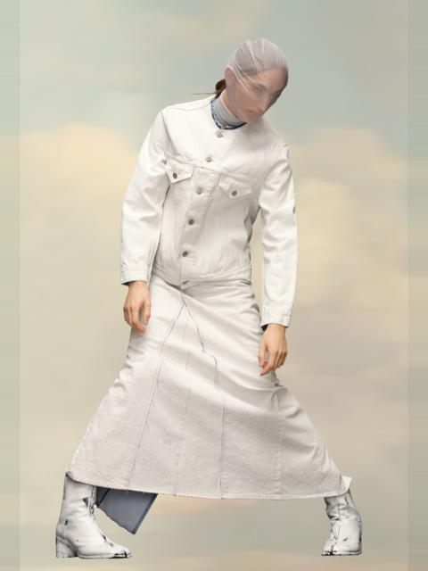 Maison Margiela Collarless Denim Jacket