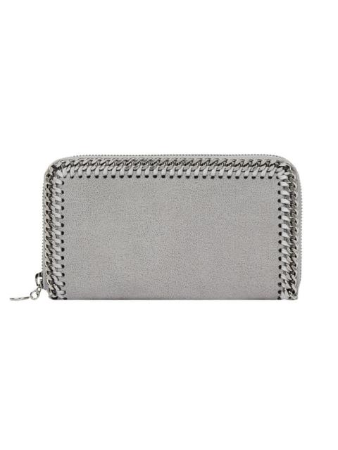 Stella McCartney Stella McCartney Ladies Falabella Zip Around Wallet in Light Grey