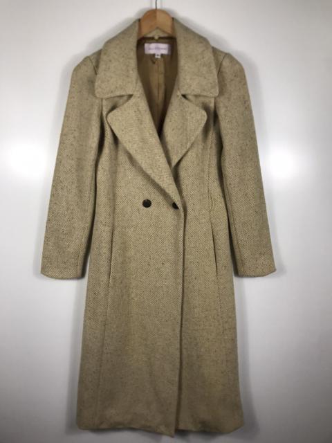 Other Designers ⚡️Vintage Jill Stuart Tweed Double Breast Long Coat