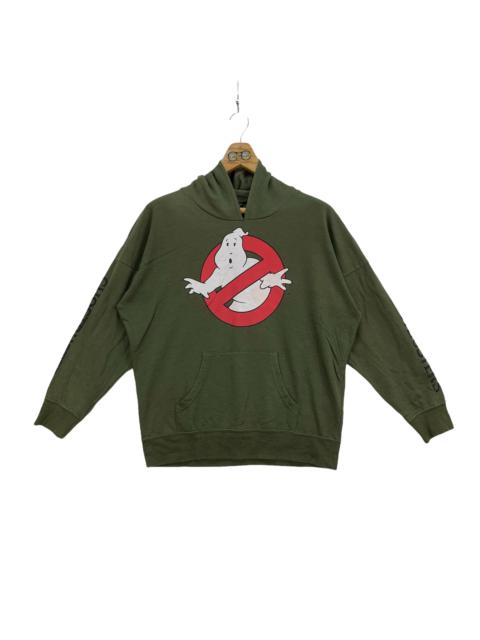 Other Designers Japanese Brand - Ghostbusters Big Logo Pullover Green Hoodies #4058-140