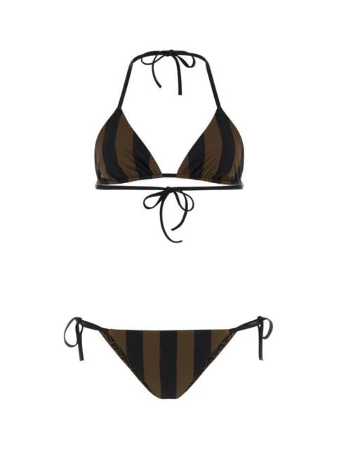 Fendi Woman Printed Lycraâ® Bikini