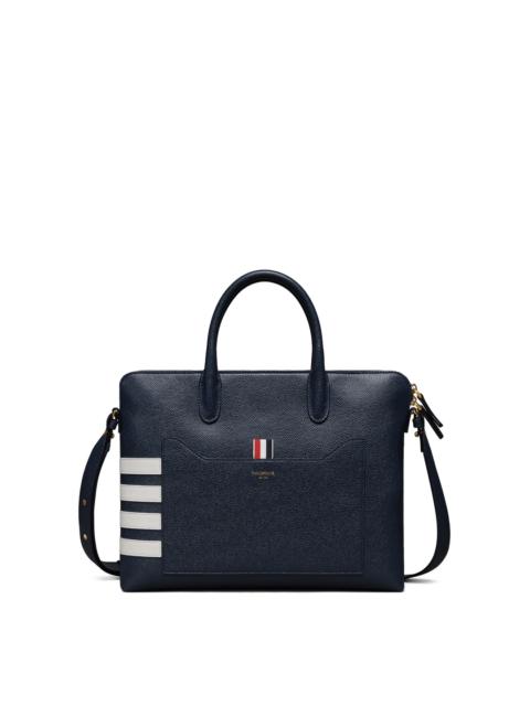 Thom Browne Pebble Grain 4-Bar Slim Briefcase Men