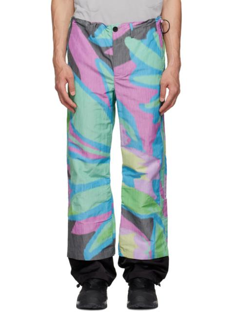 Kiko Kostadinov Green Elio Gaiter Trousers