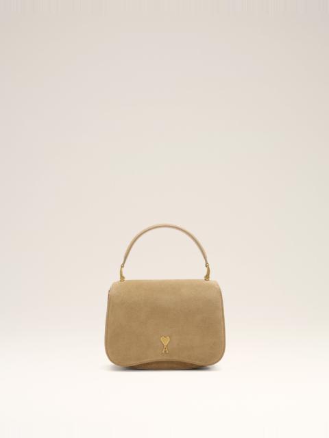 AMI Paris YELLOW COW LEATHER TOP HANDLE PARIS PARIS BAG