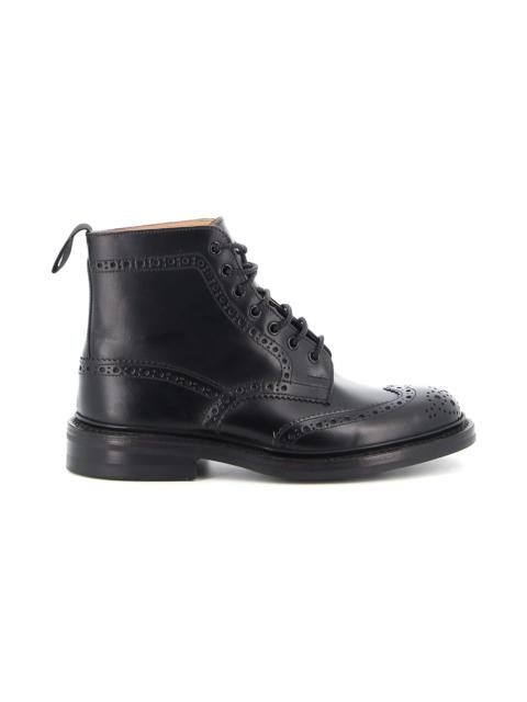 Tricker's Stow Black Calf Dainite