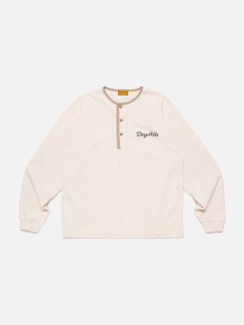Human Made HENLEY NECK SWEATSHIRT