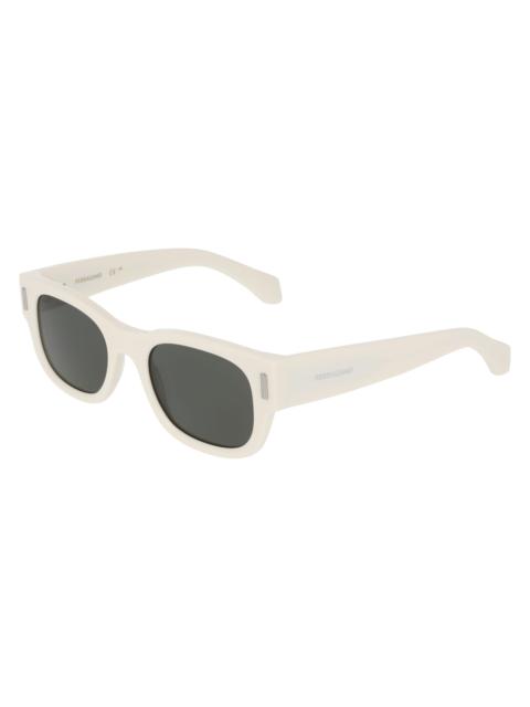 FERRAGAMO Ferragamo Grey Square Men's Sunglasses SF2064SE 103 51