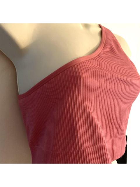 Other Designers L'urv Women's Red and Orange Crop-top