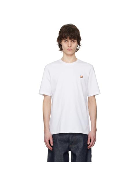 Maison Kitsuné White Fox Head Patch Regular T-shirt
