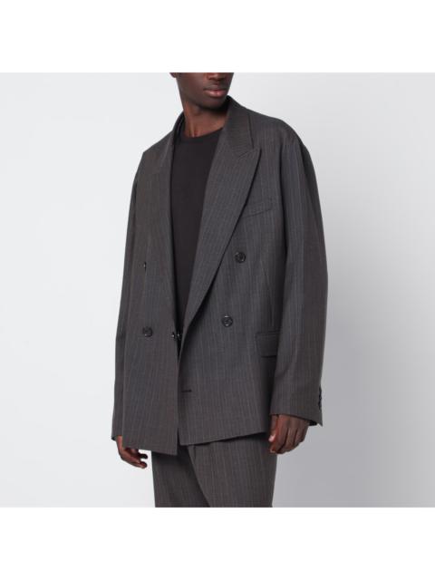 Our Legacy Our Legacy Halt Striped Wool And Cotton Blazer Men