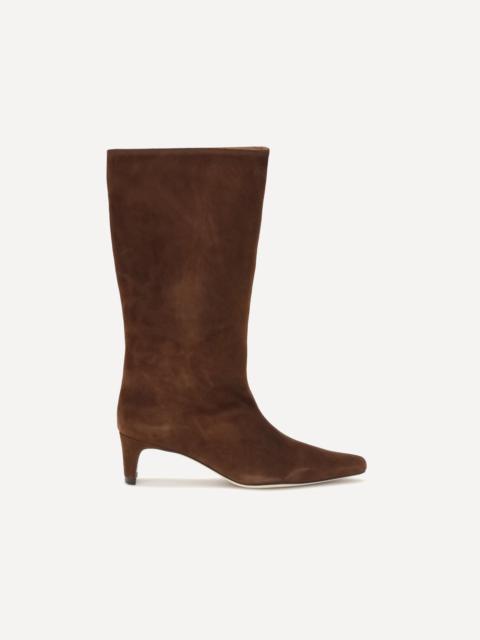 STAUD Suede Wally Boots