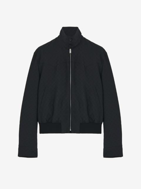Alexander McQueen Cropped Harrington Jacket