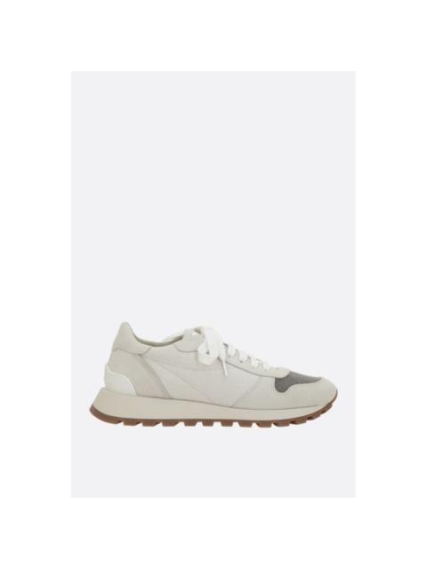 Brunello Cucinelli BRUNELLO CUCINELLI White Runners Sneakers New (Women's size: