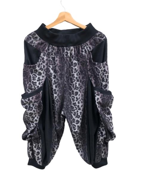 Other Designers Beauty Beast - Clash Ahead Harem Pants Leapord -Strenghtable Waist 26-31 in
