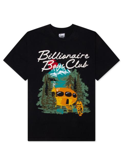 BILLIONAIRE BOYS CLUB PEAK S/S TEE - BLACK