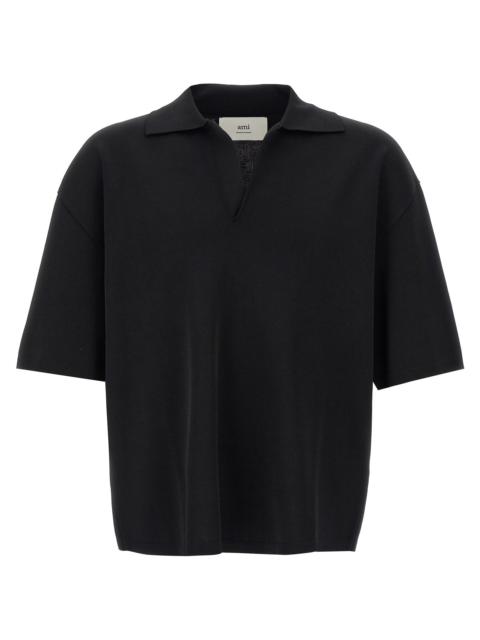 AMI Paris Ami Paris Women V-Neck Polo Shirt