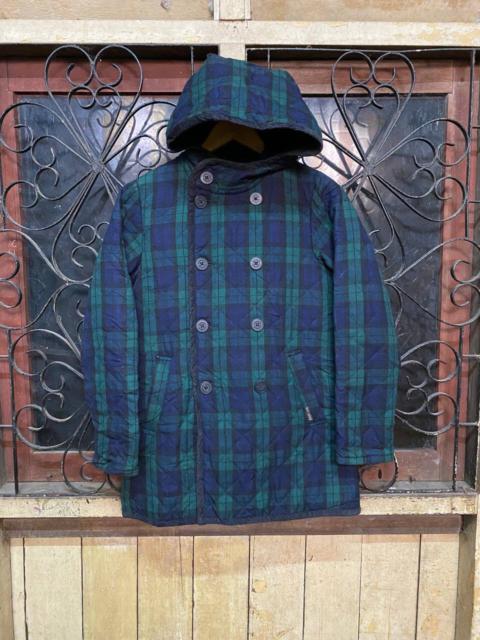 Other Designers Lavenham - Vintage Lavenham Black Watch Pea Coat Parka