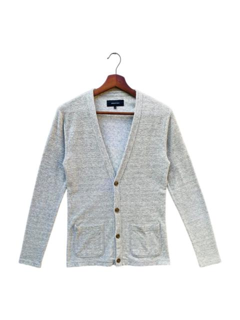 Japanese Brand Ships Jet Blue Women Cardigan Button Up