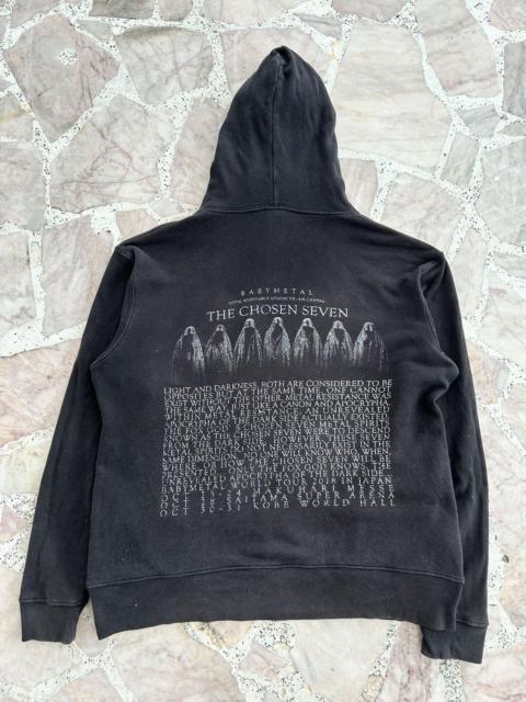Other Designers Band Tees - Baby Metal 2018 World Tour Hoodie Black