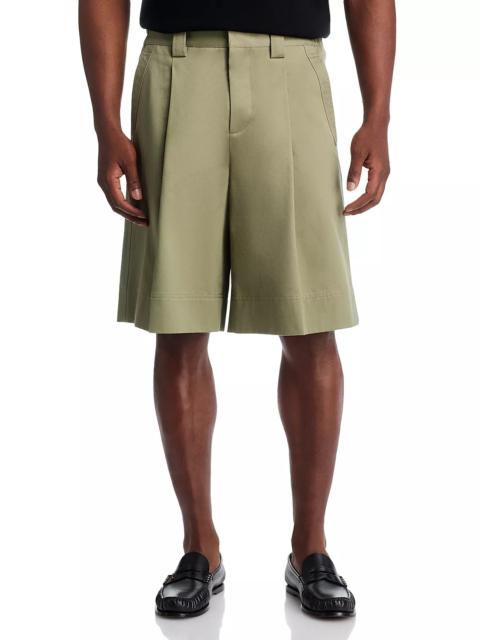 Helmut Lang Relaxed Fit Pleated Chino Shorts