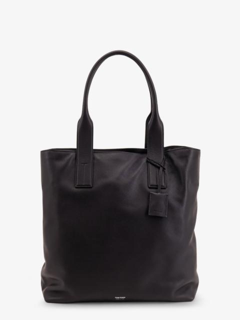 TOM FORD Tom Ford Leather Shopping Bag Black Men