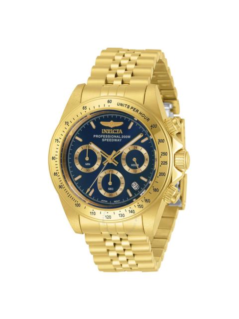 Other Designers Invicta Speedway Chronograph Quartz Blue Dial Men's Watch 30999