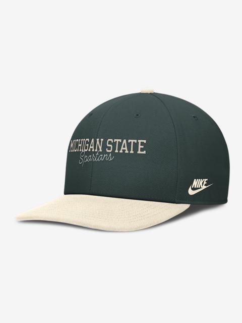 Nike Michigan State Legacy Script Men's Nike Dri-FIT College Adjustable Hat